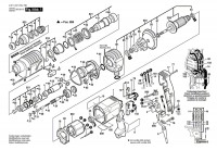 Bosch 0 611 237 703 Gah 350 Sre Rotary Hammer 230 V / Eu Spare Parts